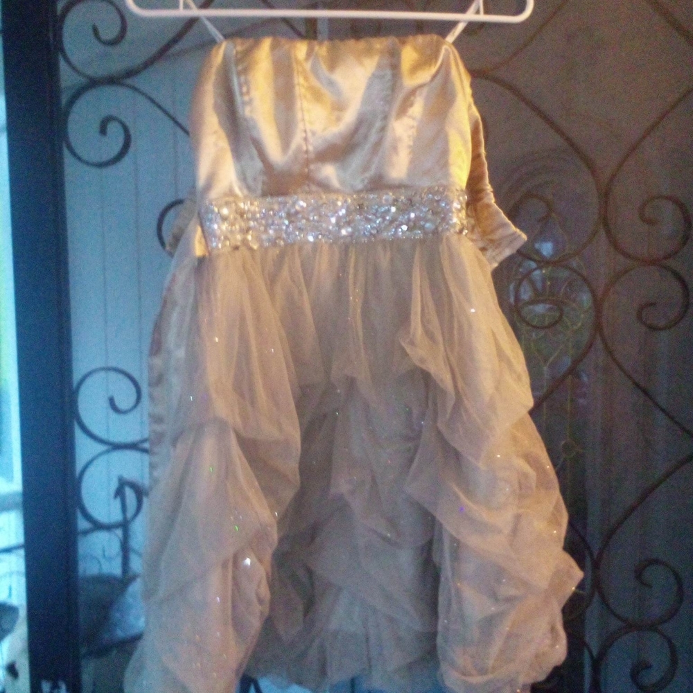 Gold fancy dress
